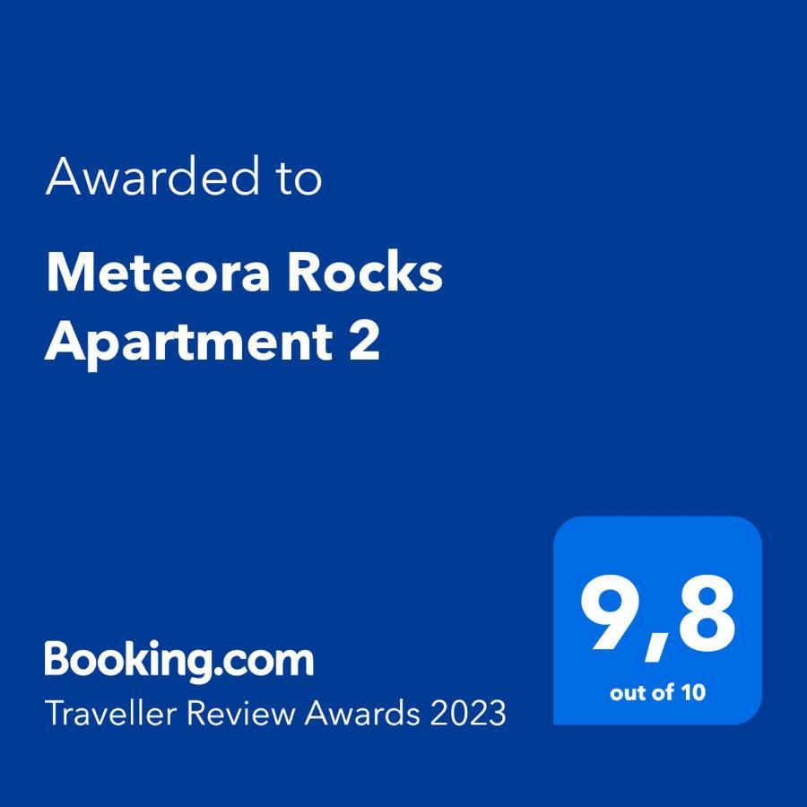 Meteora Rocks Apartment 2 Kalampaka Exteriör bild
